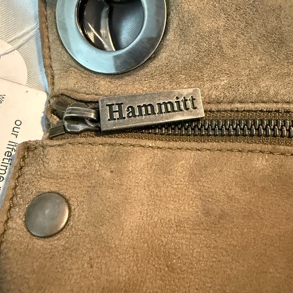 Hammitt Tan Leather Crossbody Bag with Silver Details - Picture 7 of 13
